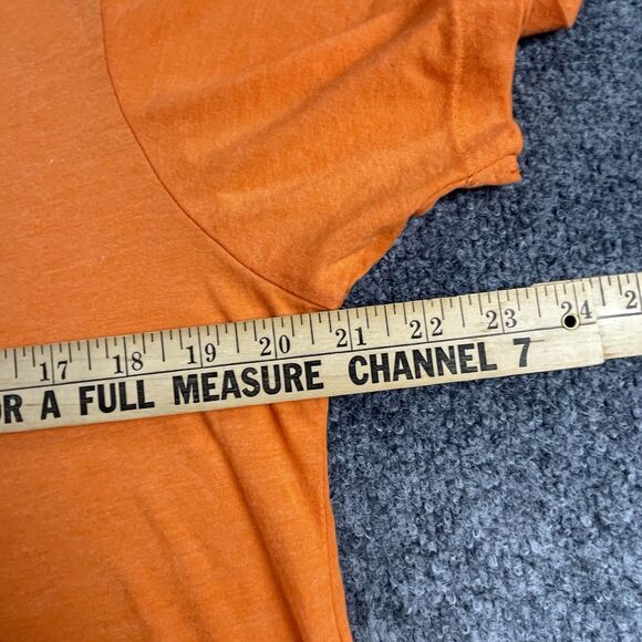 Cleveland Browns Shirt Vintage Logo Large NFL Football Orange  Sports Shirt - Picture 9 of 10